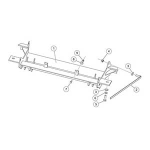 1523 Fisher Homesteader Snow Plow Mount Kit 1523 Fisher Homesteader Snow Plow Mount Kit