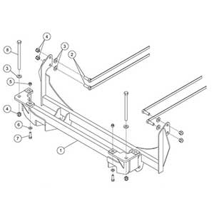 1533-1 Fisher Homesteader Snow Plow Mount Kit 1533-1 Fisher Homesteader Snow Plow Mount Kit