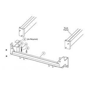 2303 Fisher Homesteader Snow Plow Mount Kit 2303 Fisher Homesteader Snow Plow Mount Kit
