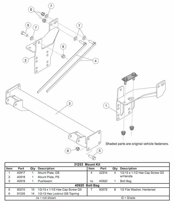 31253 mount kit