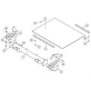 31303 Fisher Homesteader Snow Plow Mount Kit 31303 Fisher Homesteader Snow Plow Mount Kit