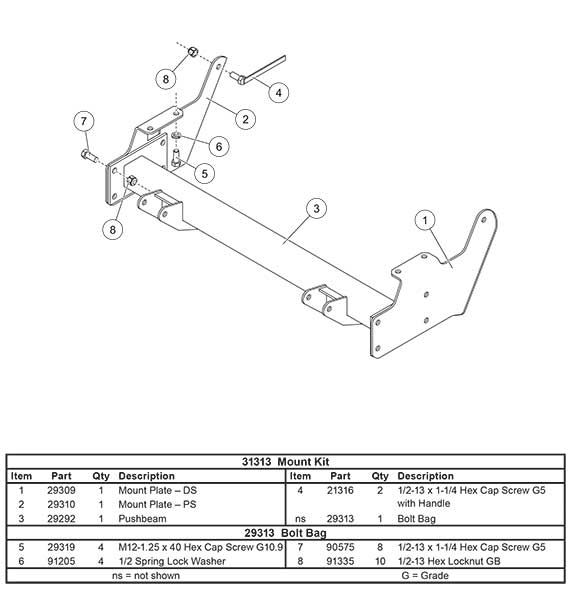 31313 mount kit