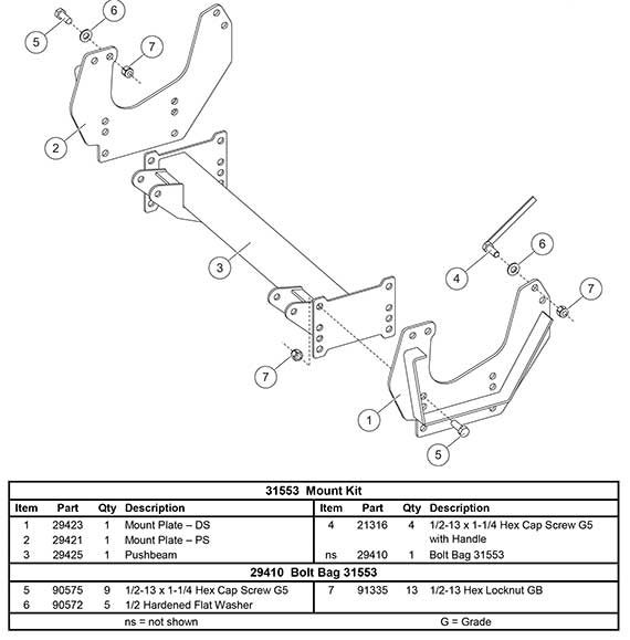 31553 mount kit