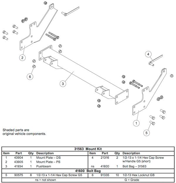 31563 mount kit