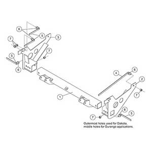 33903 Homesteader / Suburbanite Snow Plow Mount Kit 33903 Homesteader / Suburbanite Snow Plow Mount Kit