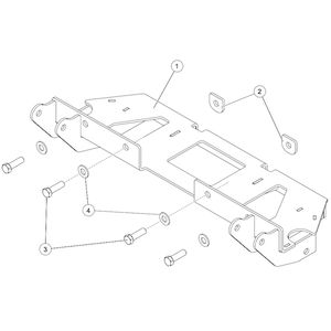 
                                        35133 Fisher Trailblazer UTV Snow Plow Mount Kit                  