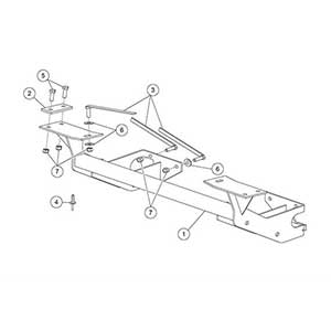 3713-2 Fisher Snow Plow Mount Kit 3713-2 Fisher Snow Plow Mount Kit