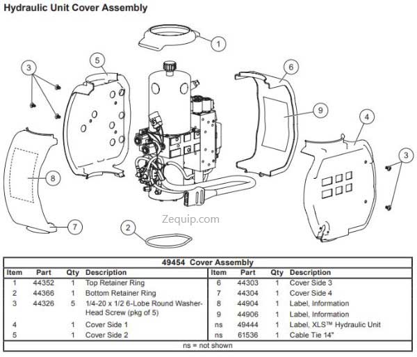Hydraulic Unit Cover Assembly