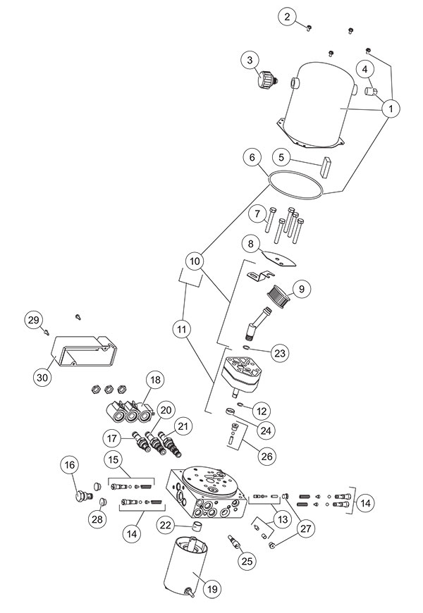 Homesteader Hydraulic Unit