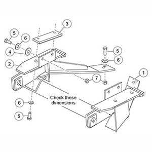 
                                        7138 Fisher Snow Plow Minute Mount Kit                  