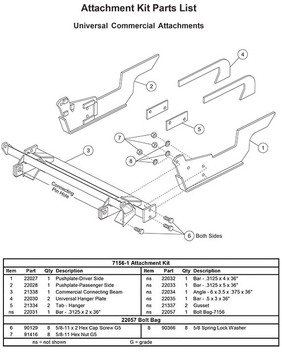 7156-1 mount kit