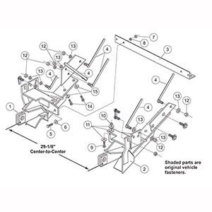 
                                        7157 Fisher Mount Kit                  