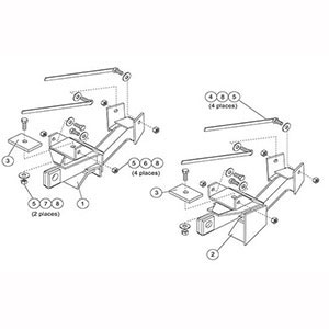 
                                        7160 Fisher Snow Plow Minute Mount Kit                  