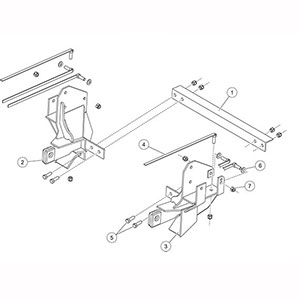 
                                        7170-2 Fisher Mount Kit                  