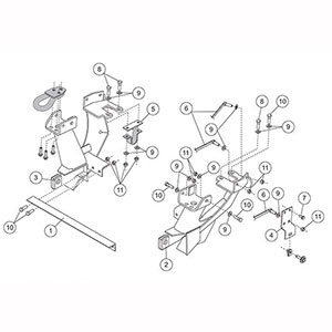 
                                        7176 Fisher Snow Plow Minute Mount Kit                  