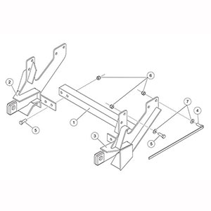 
                                        7180 Fisher Mount Kit                  