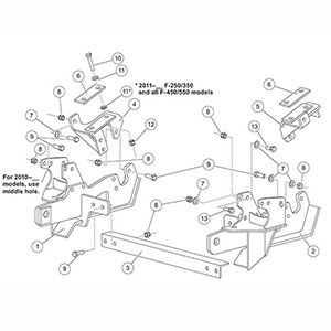 
                                        7183-1 Fisher Snow Plow Minute Mount Kit                  