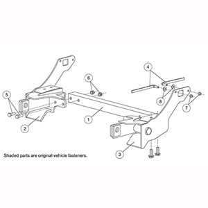 
                                        7185 Fisher Snow Plow Minute Mount Kit                  