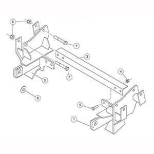 
                                        7186-1 Fisher Mount Kit                  