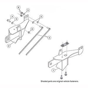 
                                        7188 Fisher Snow Plow Minute Mount Kit                  