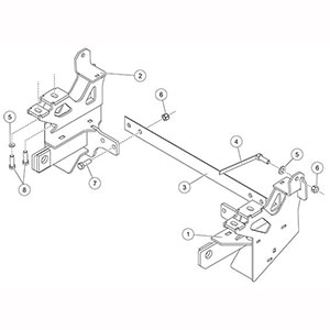 
                                        7190-1 Fisher Snow Plow Minute Mount Kit                  