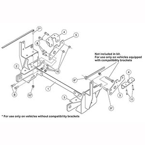 
                                        7197-1 Fisher Snow Plow Minute Mount Kit                  