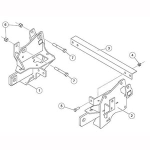 
                                        7198 Fisher Snow Plow Minute Mount Kit                  