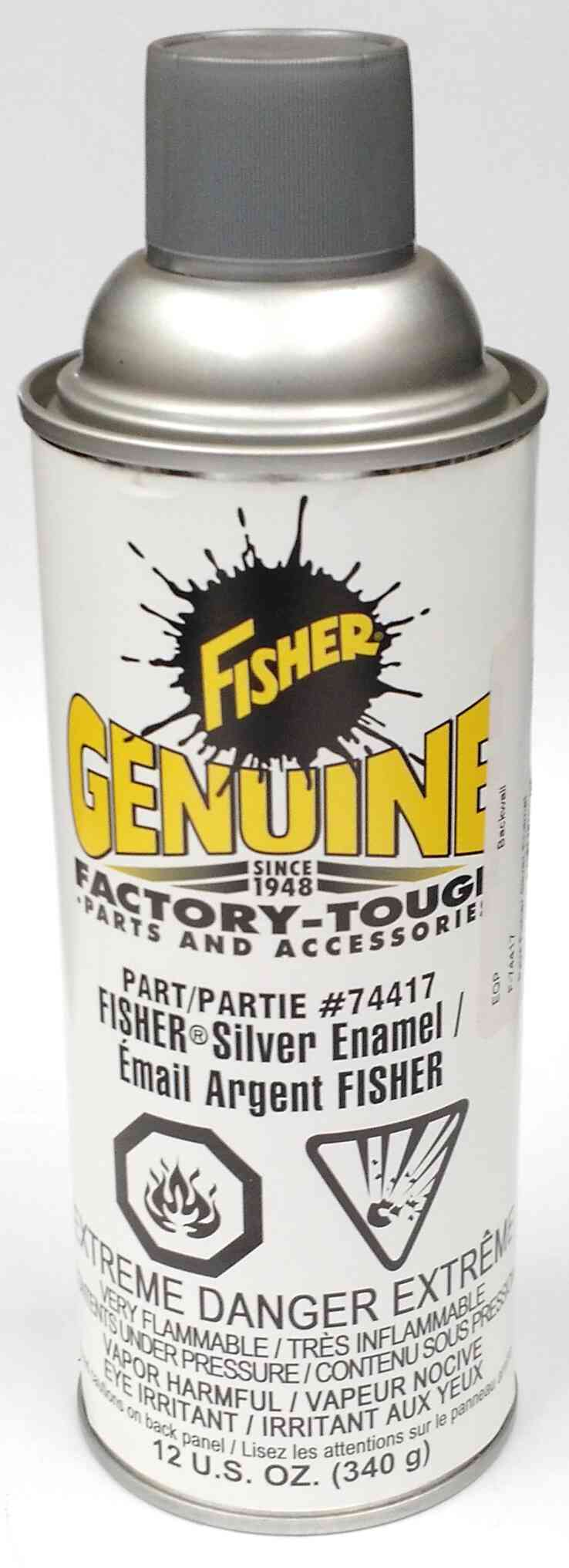
                                        FISHER SPRAY PAINT - 12OZ SPRAY CAN SILVER 74417                  