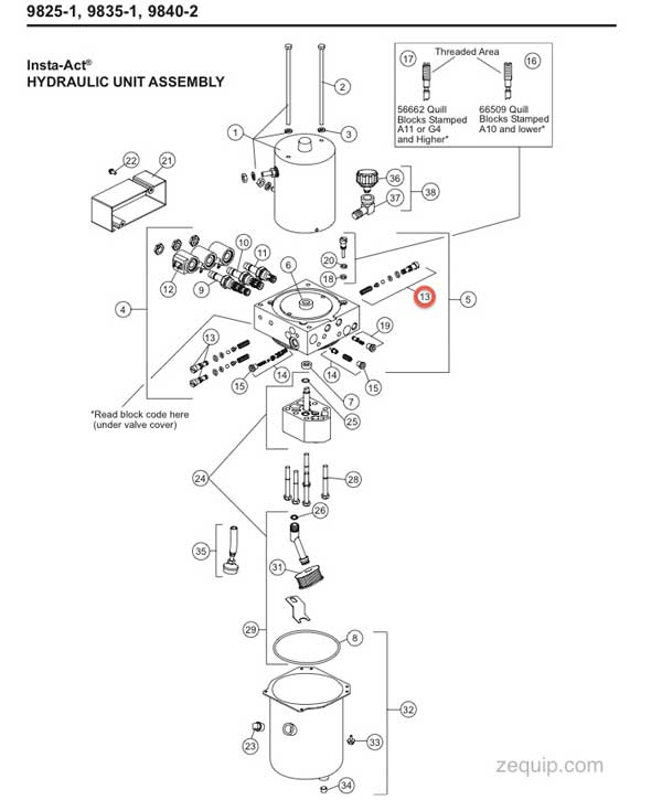 7629k-4 fisher snow plow hydraulics relief valve insta-act