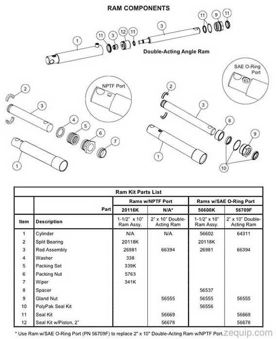 FISHER EZ-V SNOW PLOW CYLINDER DIAGRAM