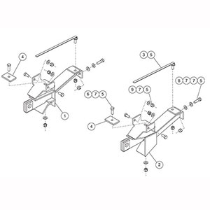 7168 Fisher Snow Plow Minute Mount Kit