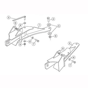 7169 Fisher Snow Plow Minute Mount Kit