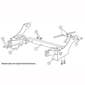 7185 Fisher Snow Plow Minute Mount Kit