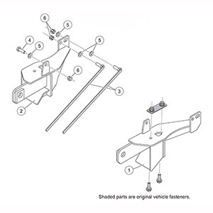 7188 Fisher Snow Plow Minute Mount Kit