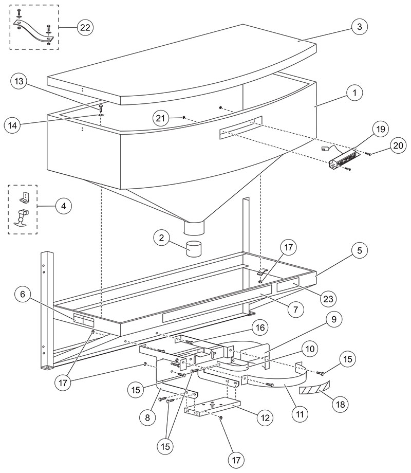Fisher Model 1000 Hopper Diagram