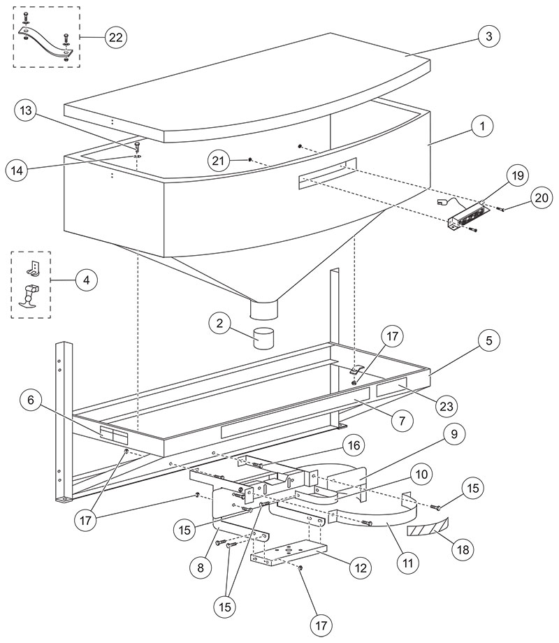 Fisher Model 1000 Hopper Diagram