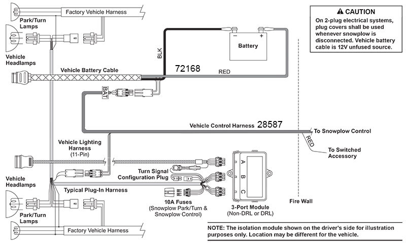 western plow wiring harness install - ShilohConway