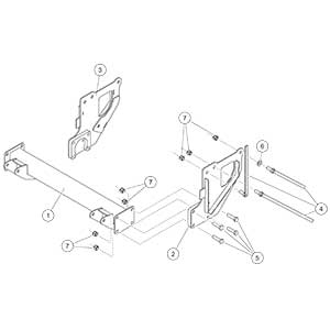 MOUNT KIT PP NISSAN TITAN 2016 - 20__ MOUNT KIT PP NISSAN TITAN 2016 - 20__
