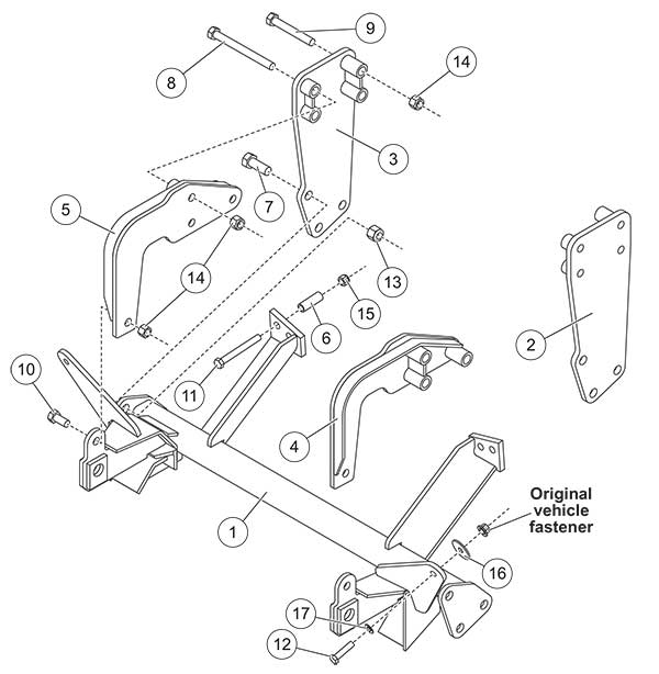 Fisher Mount Kit 7171