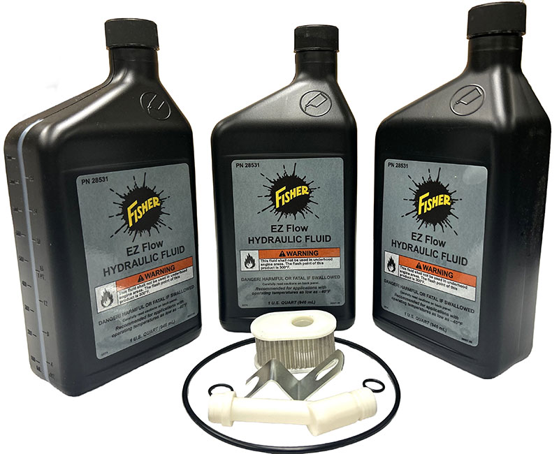 FISHER PLOW OIL CHANGE & FILTER KIT  (3QT)