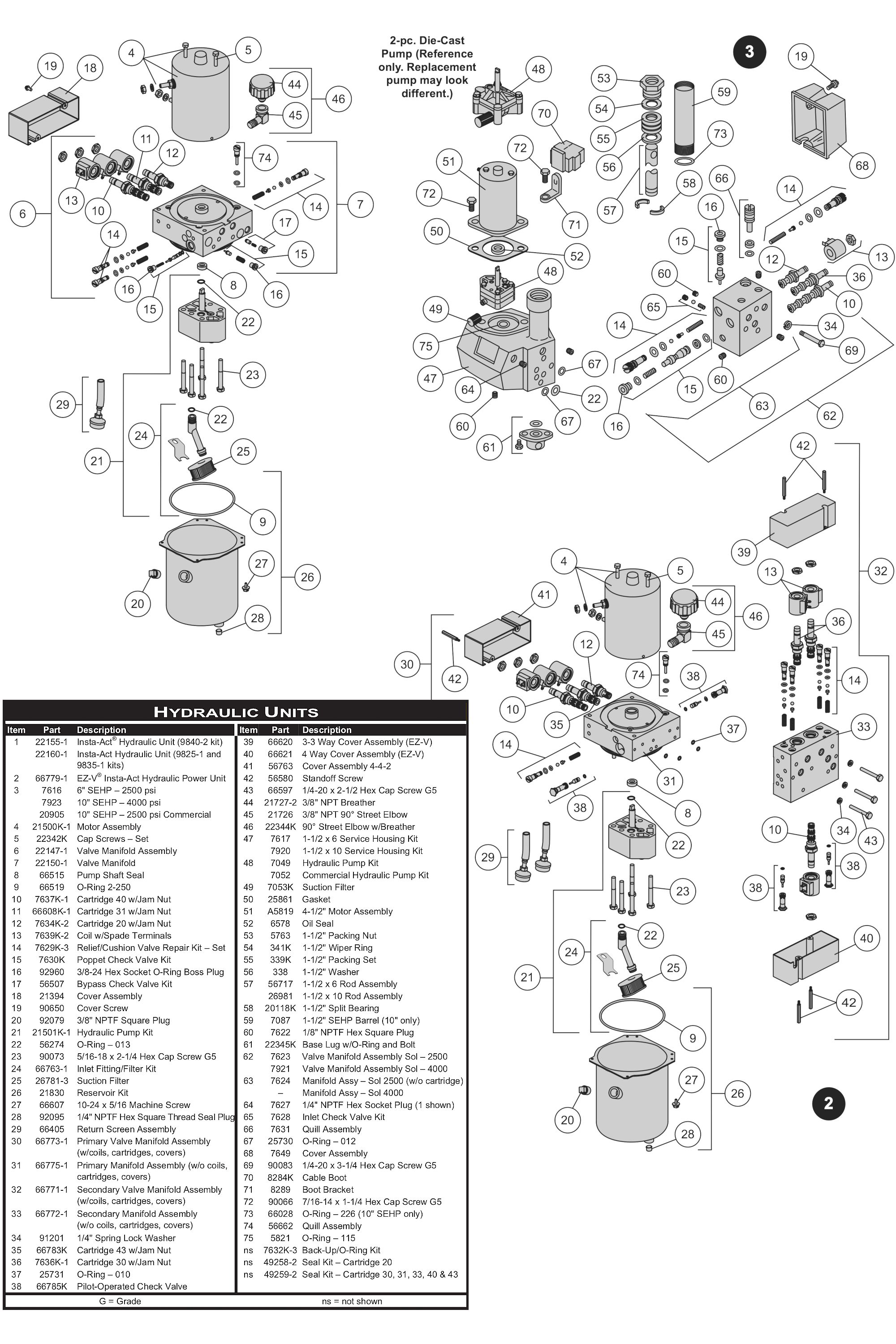 Fisher Snow Plow Hydraulic Parts