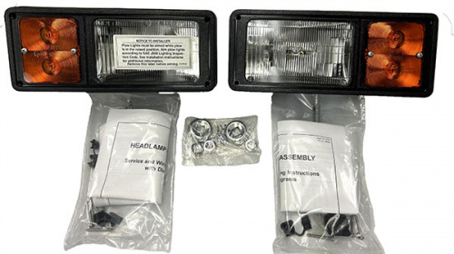 Western HEADLAMP PAIR