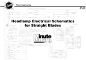 FISHER SNOW PLOW straight-blade-electrical schematics