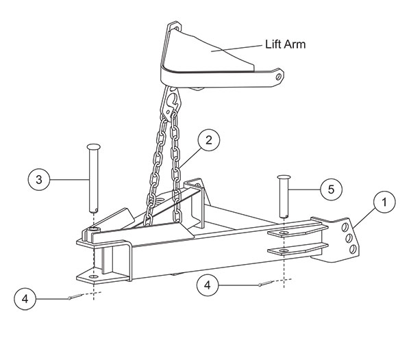 Fisher LD Series A-Frame Diagram