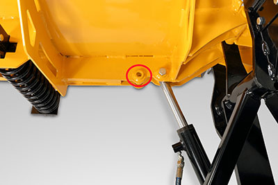 Fisher Trailblazer UTV V-Plow Width Adjustment