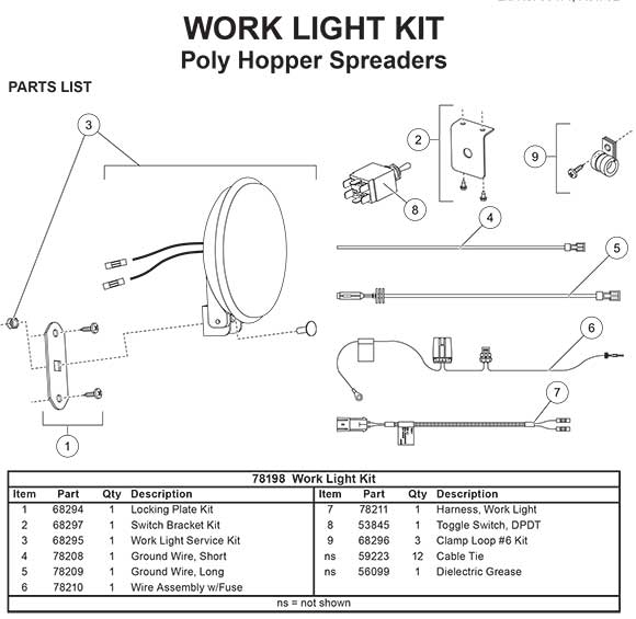 Work Light Kit