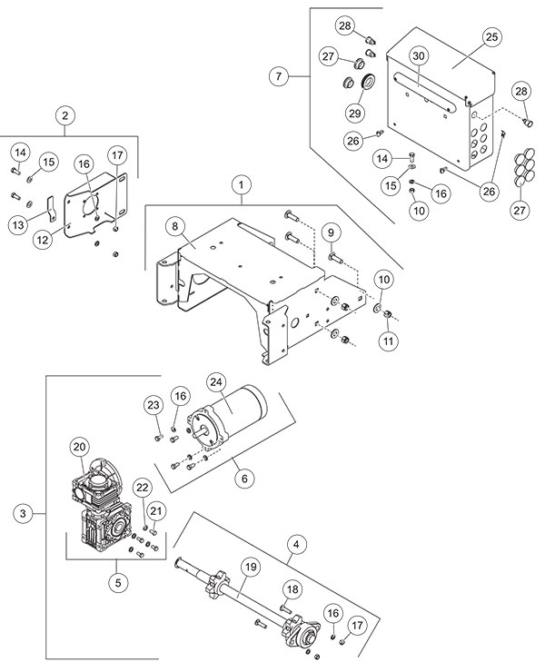 Fisher Steel-Caster Conveyor Drive Components