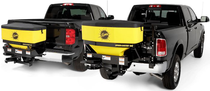 Fisher Speed Caster 525 and 900 Salt Spreaders