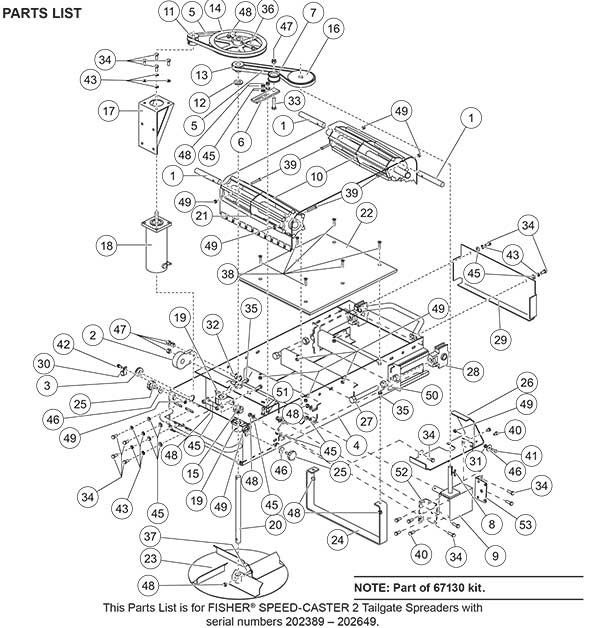 FISHER SPEED-CASTER 2 DRIVE DIAGRAM