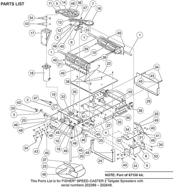 Fisher Speed-Caster 2 Drive Parts fisher salt spreader wiring diagram 